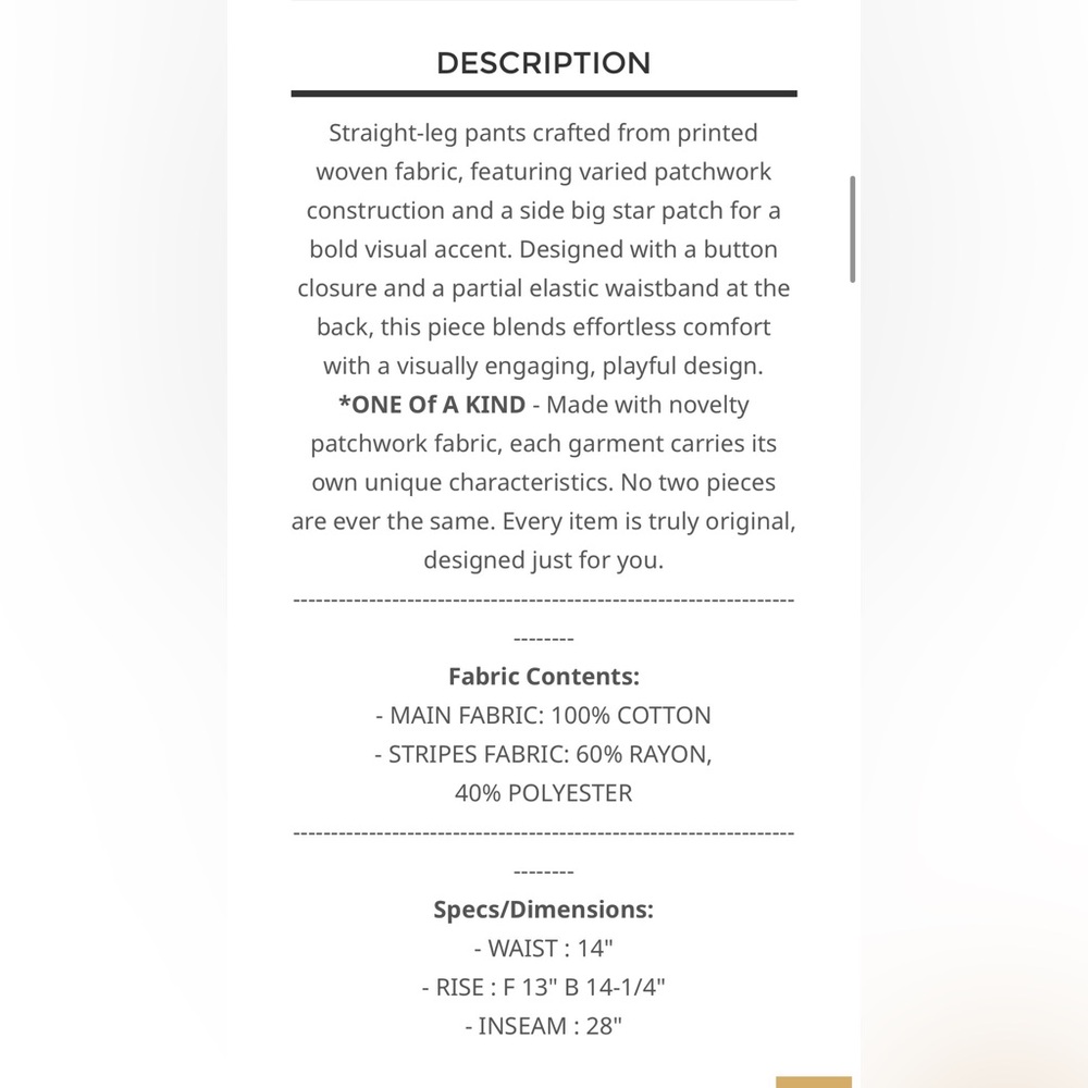 Pol Green Patchwork Wide Leg Pants - image 7